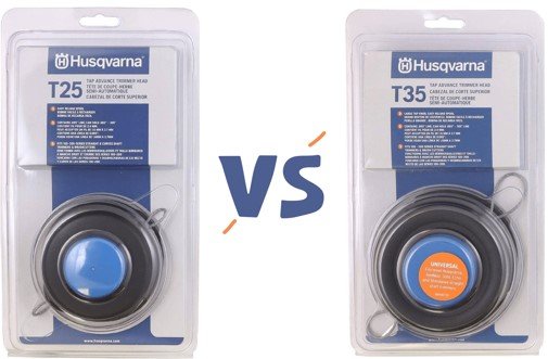Husqvarna T25 Vs T35 Trimmer Head